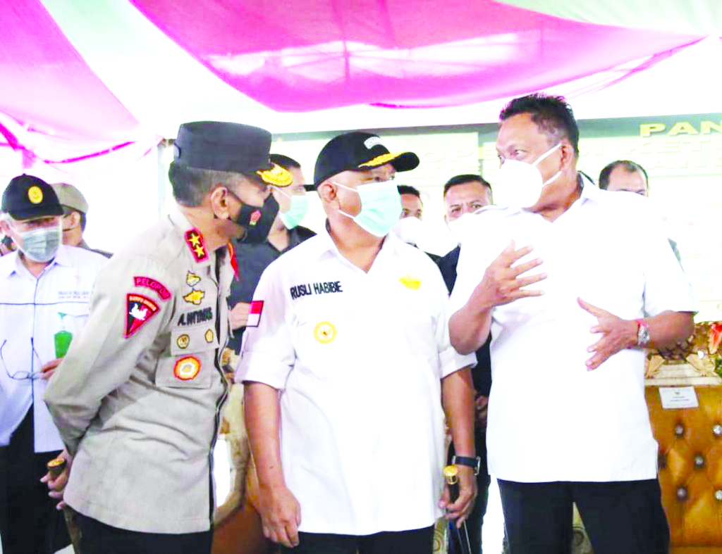 Dua Gubernur Pantau Wilayah Perbatasan Sulut-Gorontalo